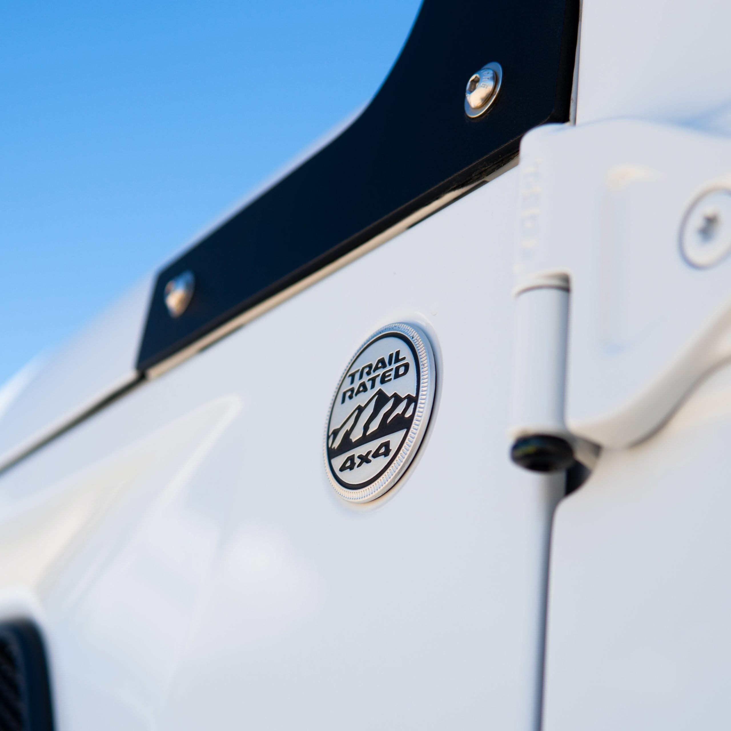Jeep Wrangler 4x4 equipped with a camper kit