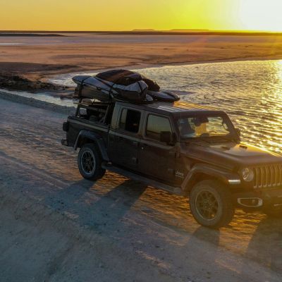 Jeep Gladiator Camper designed for touring and camping in Baja Overlander